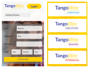 Tangowire.com mobile